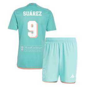 Inter Miami Luis Suarez #9 Tredje Kläder Barn 2024-25 Kortärmad (+ Korta byxor)